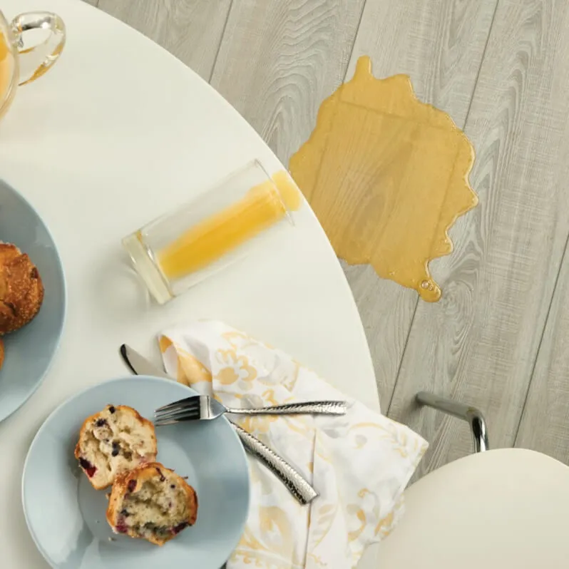 Laminate-care-Stains Juice spill cleaning | Floors In Motion